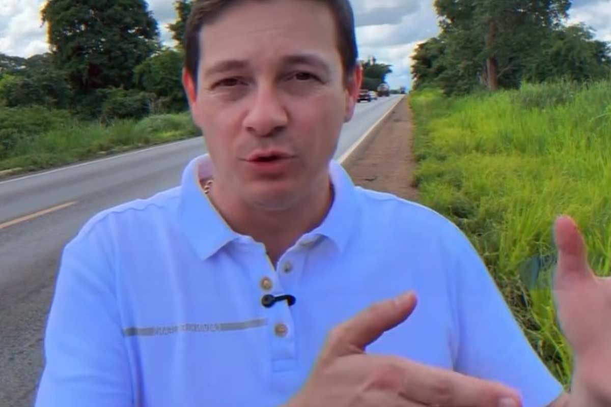 Empresário e pecuarista expõe denúncia de possível abandono de motorista na BR em Pimenta Bueno