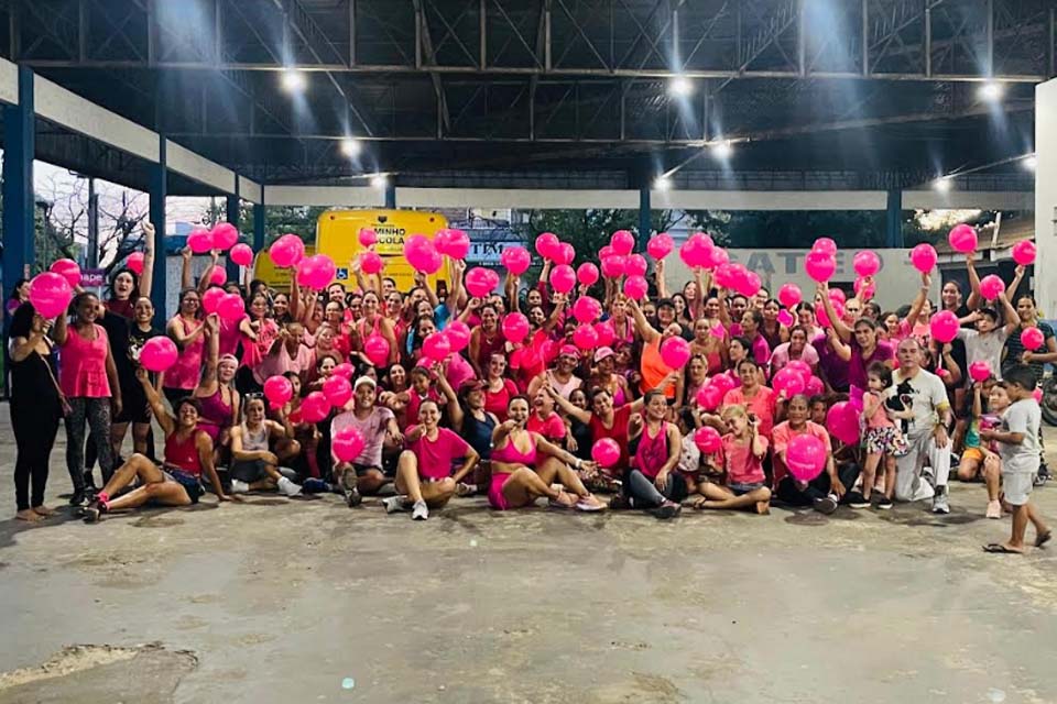 Aulão Hit Dance reúne mais de 120 Mulheres em Ji-Paraná