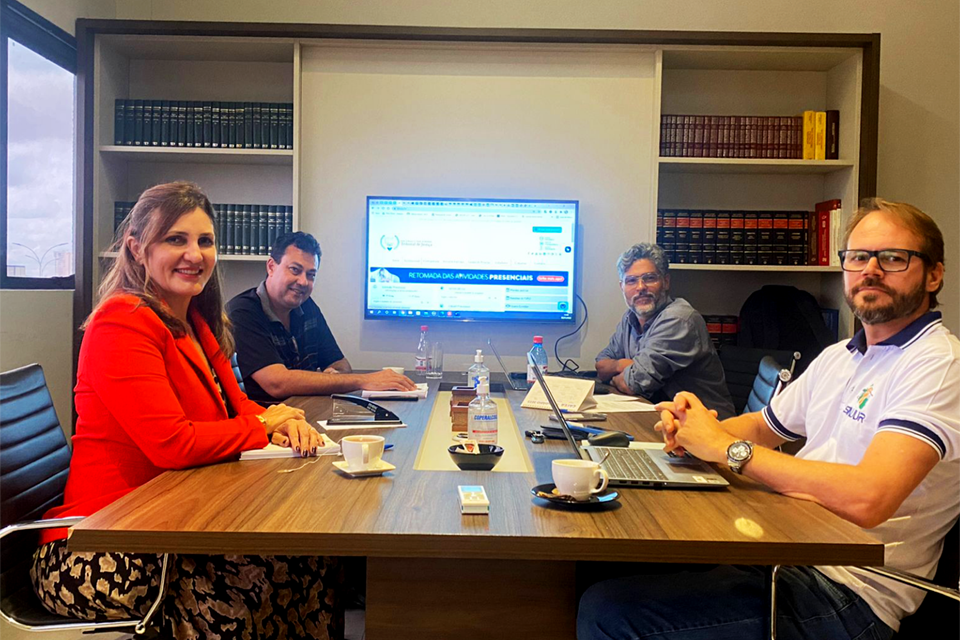 Diretoria do SINJUR se reúne com jurídico do Sindicato para tratar de demandas administrativas e processuais em andamento