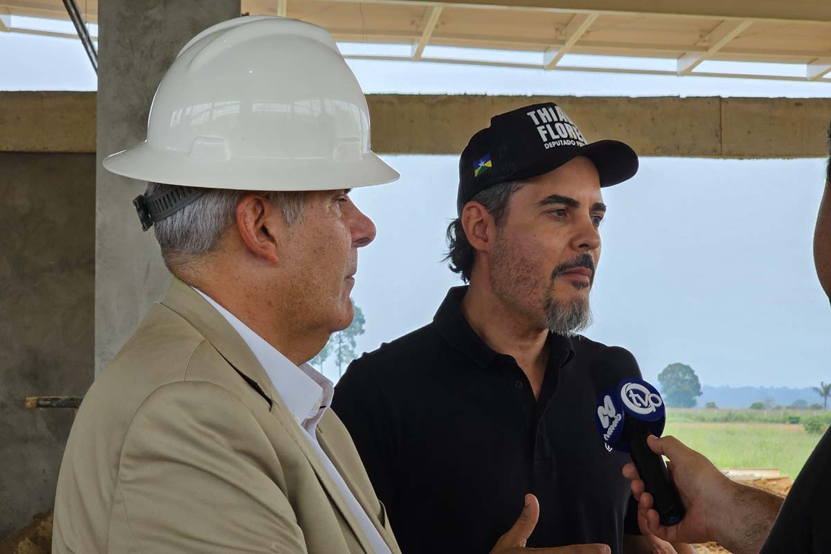 Deputado Thiago Flores recebe presidente da Infraero para vistoria do aeroporto de Ariquemes