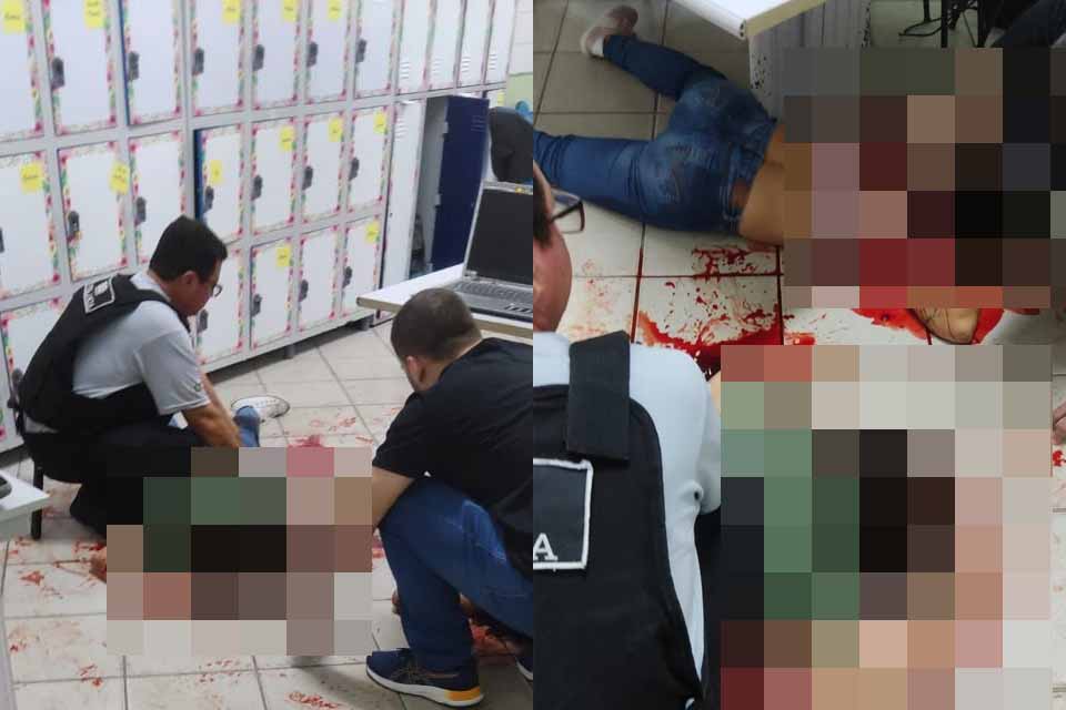 Imagens mostram socorro a vítimas de atentado em Aracruz/ES