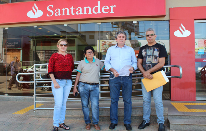 SEEB-RO - Santander demite funcionário lesionado pela terceira vez
