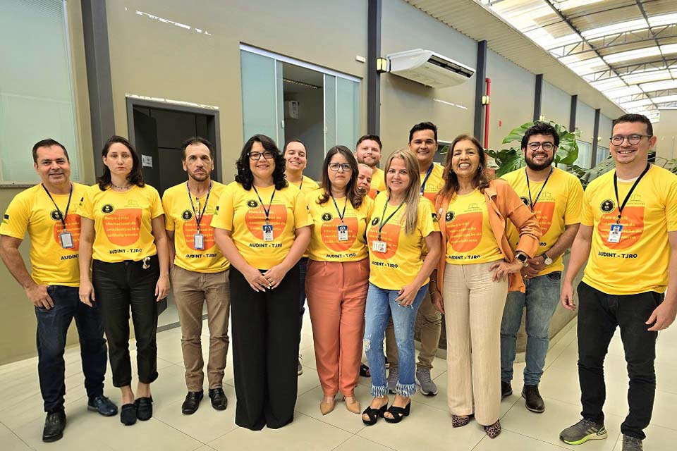 Auditoria do TJRO é premiada na Campanha IIA May Brasil 2024