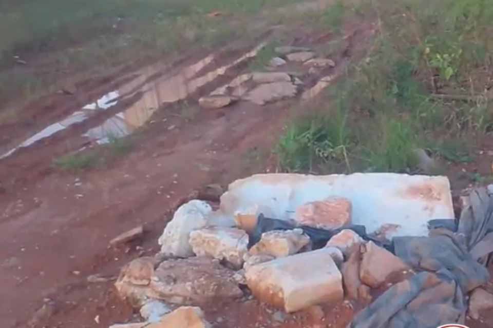 Morador da Avenida Salvador relata abandono de entulhos e alagamentos após obras