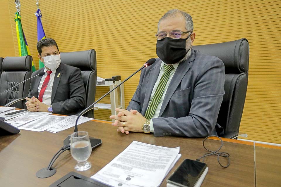 Durante comissão deputados ouvem secretário da Sejus sobre situação da polícia penal