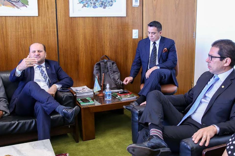 Deputado Cirone Deiró apresenta ao vice-presidente do Congresso reivindicações do setor produtivo