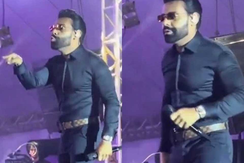 Pablo interrompe show e expulsa fã após ser atingido por lata: “Se respeita, p*rra”