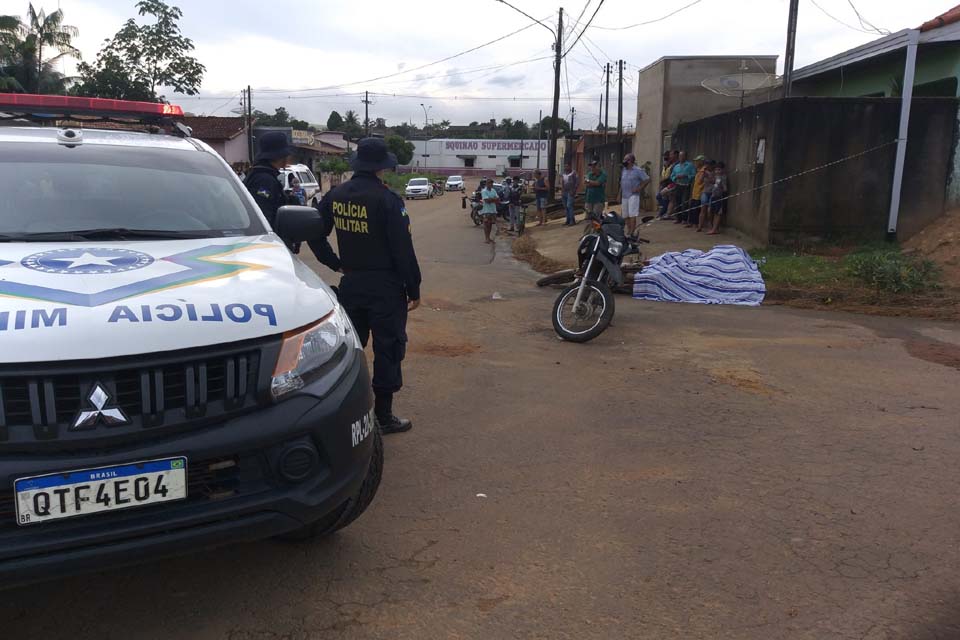 Colisão entre motos deixa um morto e dois feridos em Jaru