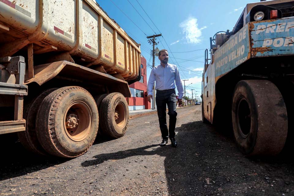 Hildon Chaves afirma que meta de pavimentação foi superada na capital; município já conta com 350 km de ruas asfaltadas