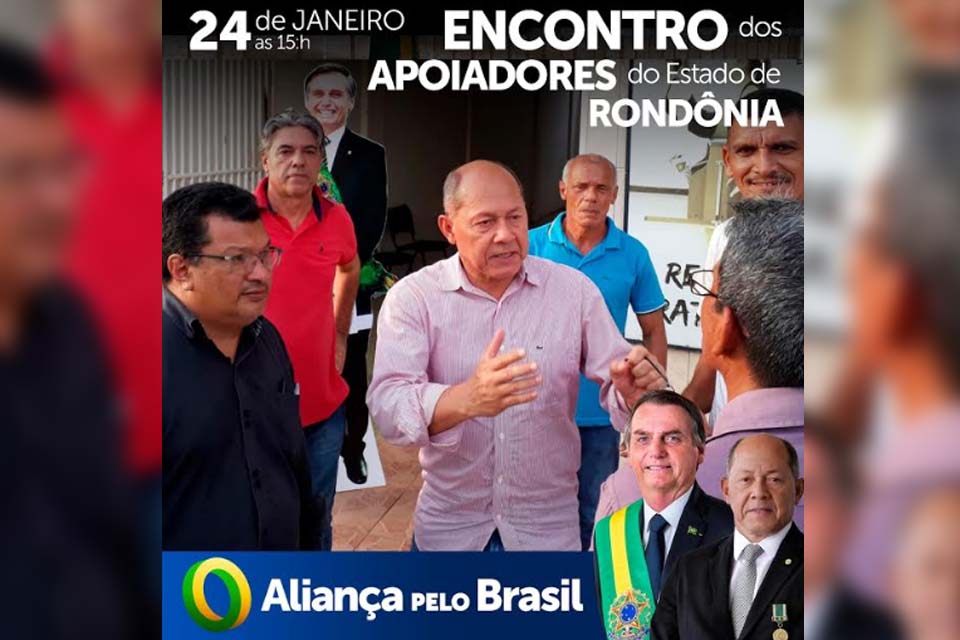 Rondônia assume Aliança pelo Brasil e avança com registro de apoiadores