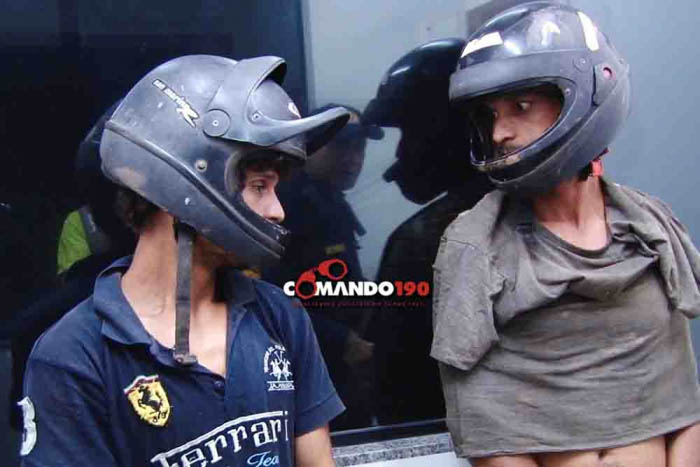 PM prende dupla que roubou celular para pagar dívida de drogas, em Ji-Paraná