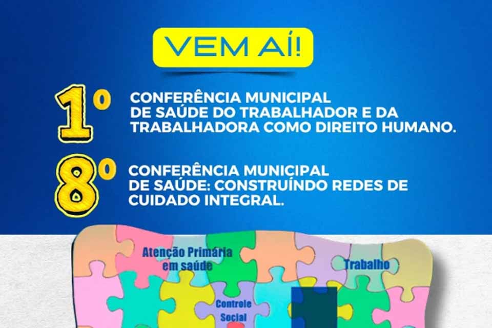 Prefeitura realiza 1ª Conferência Municipal de Saúde do Trabalhador e da Trabalhadora de Ariquemes