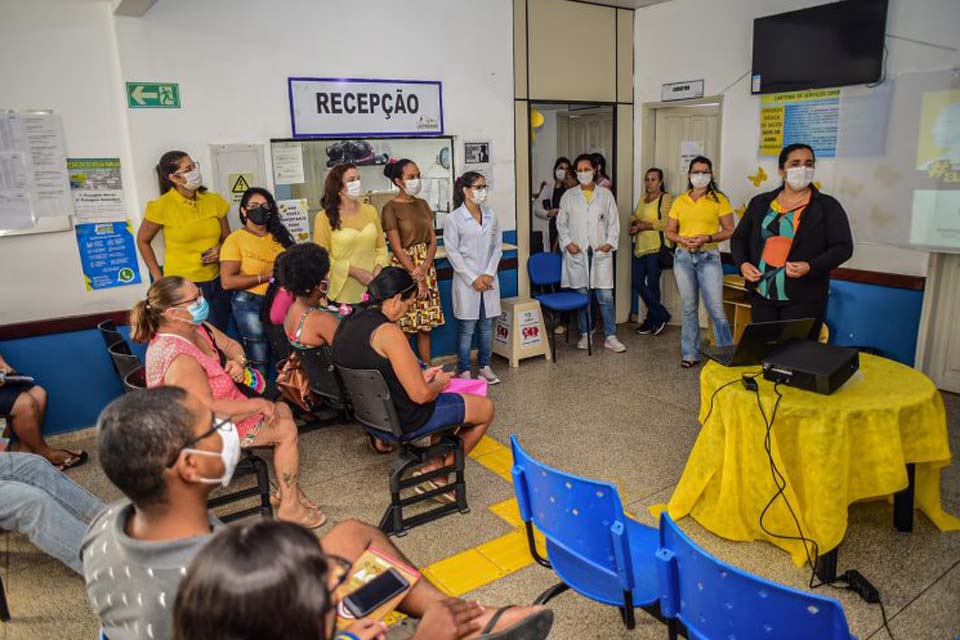UBSs recebem palestras da Campanha Setembro Amarelo