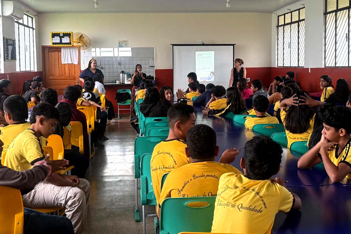 Ações de prevenção à saúde são realizadas nas escolas municipais