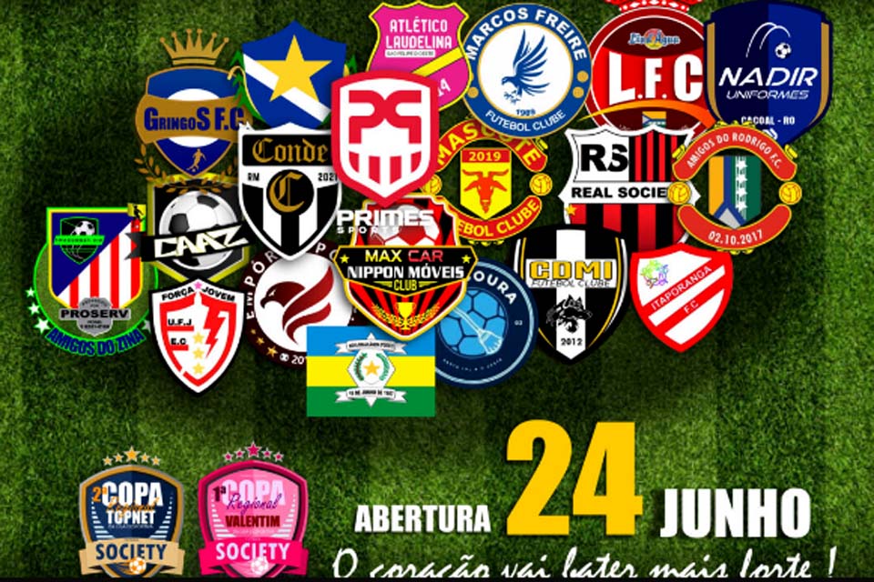 Sorteio define grupos do maior campeonato de futebol society de Rondônia 