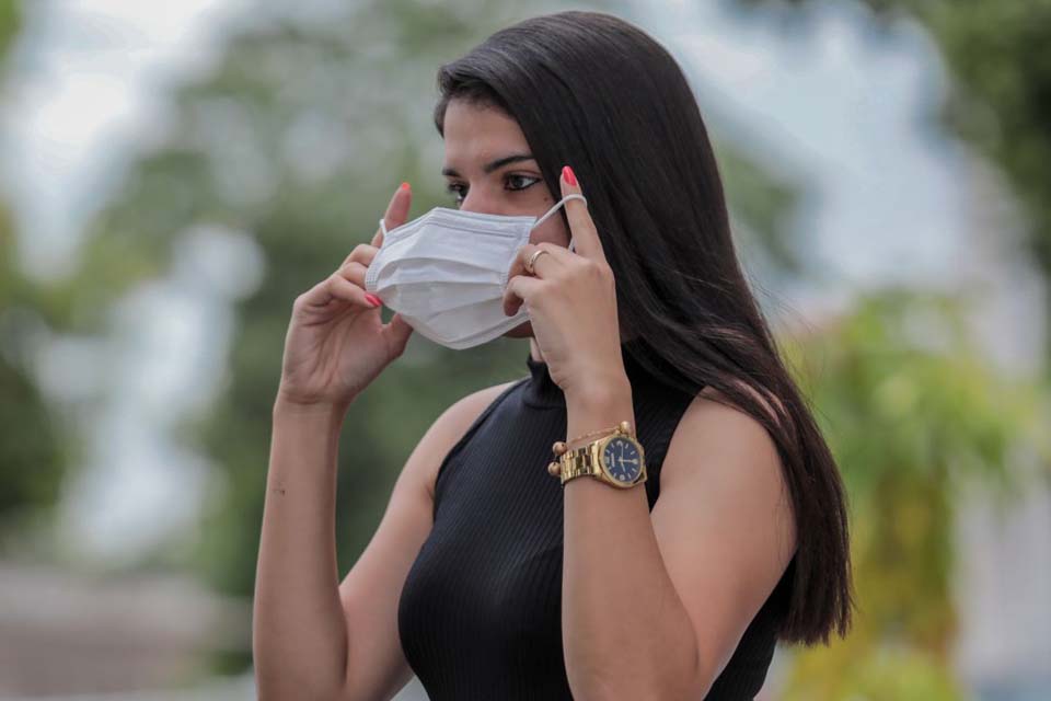 Uso de máscara em locais abertos e fechados é facultativo em Porto Velho