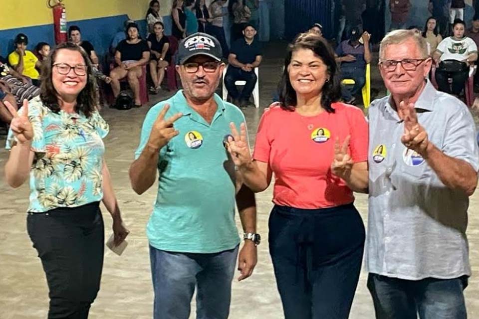 Candidata à reeleição deputada Cássia Muelta recebe apoio da prefeita do Vale do Paraíso 