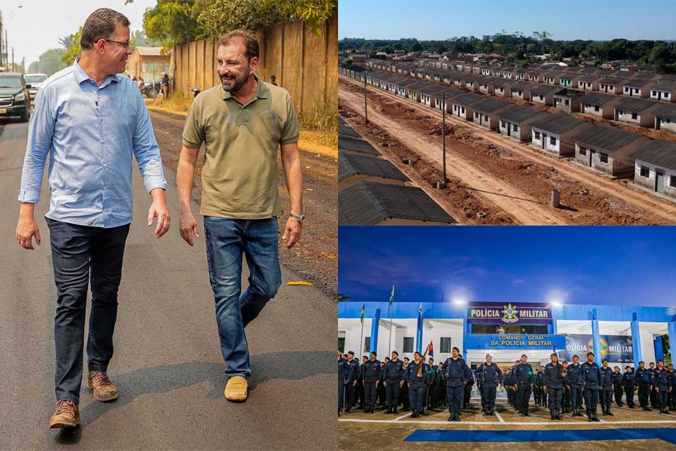 ‘‘Rondônia brilhou como nunca’’, diz Rocha sobre encontro com investidores; mais conjuntos habitacionais; e há melhora na segurança pública