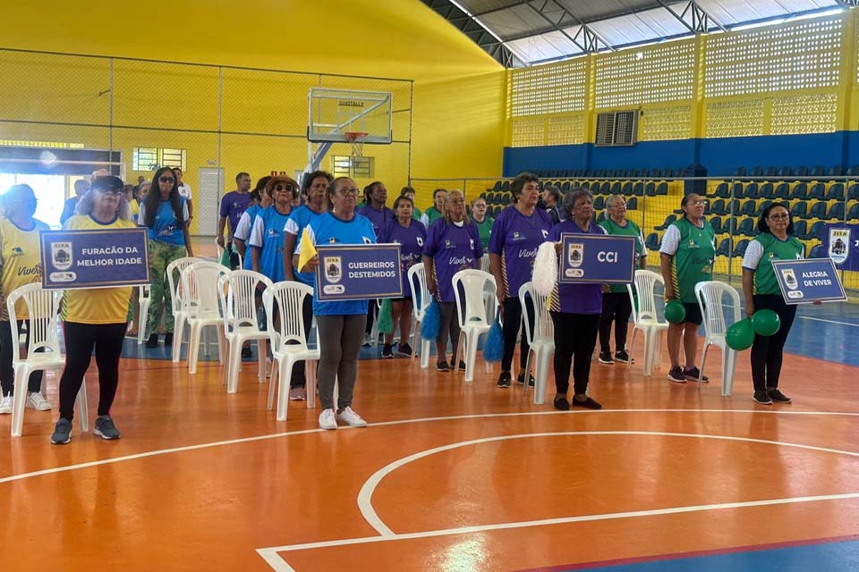2ª Edição dos Jogos Interativos do Viver Ativo inicia em Porto Velho