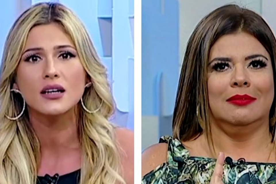Lívia Andrade dá fora em Mara em debate sobre Bolsonaro