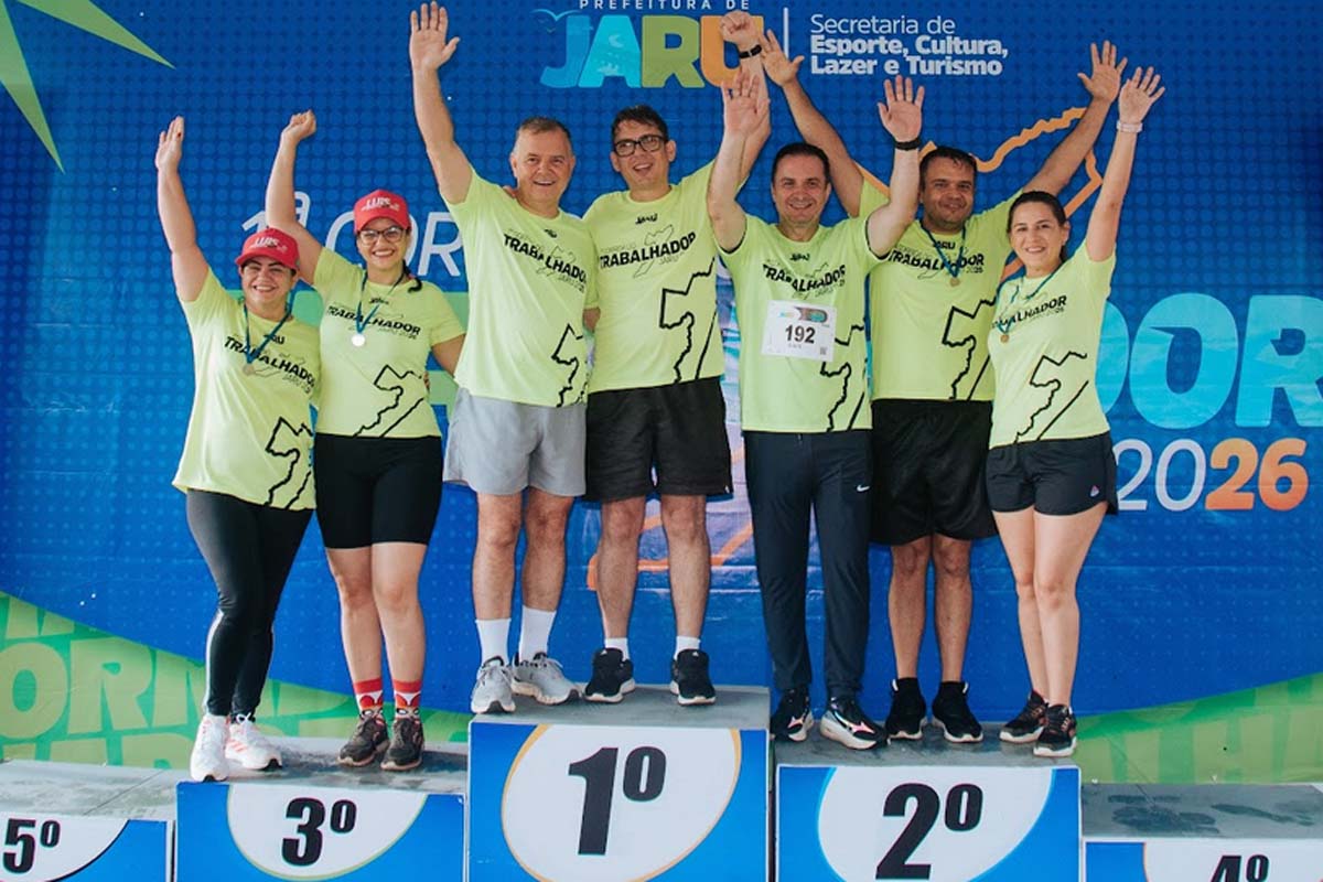 1ª Corrida do Trabalhador promovida pela Prefeitura de Jaru reúne mais de 500 participantes