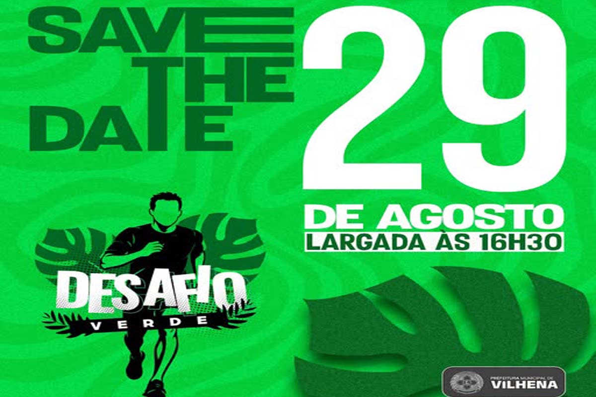 2ª Corrida Desafio Verde terá nova edição em Vilhena; prefeitura anuncia data e orientações