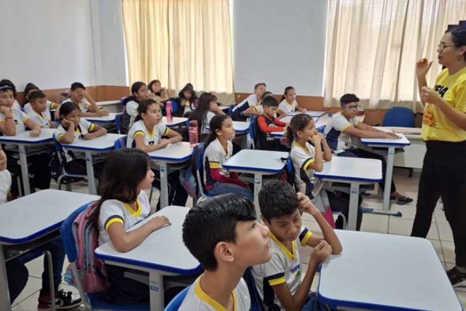 Cidadania no trânsito é fortalecida pelo governo de Rondônia com Projeto Agente Mirim, em Porto Velho