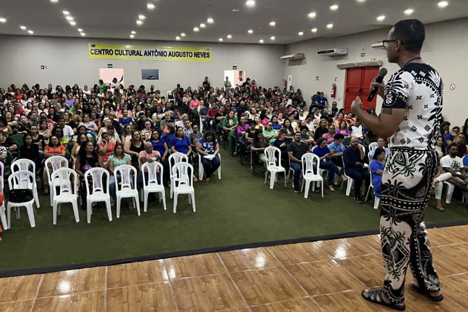 Prefeitura de Pimenta Bueno realiza abertura da Semana Pedagógica 