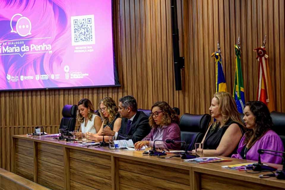 Construção social de gênero é elemento estruturante para violência contra mulher, alertam palestrantes em evento no MPRO