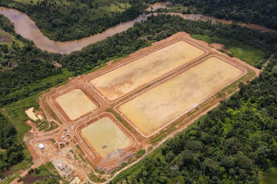 Governo segue com obras do Sistema de Esgotamento Sanitário no município de Jaru