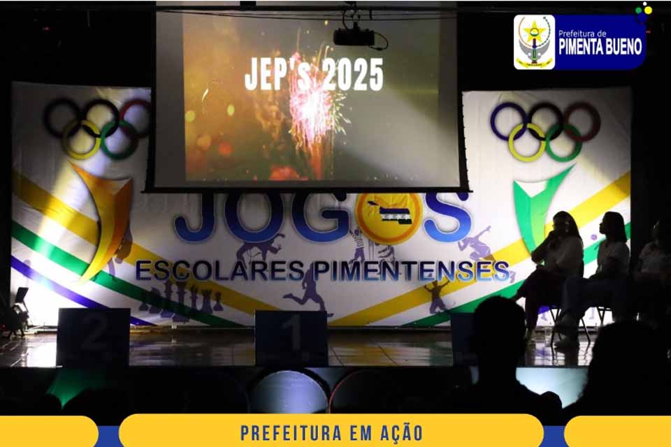 Prefeitura realiza cerimônia de encerramento do Jogos Escolares – JEPS