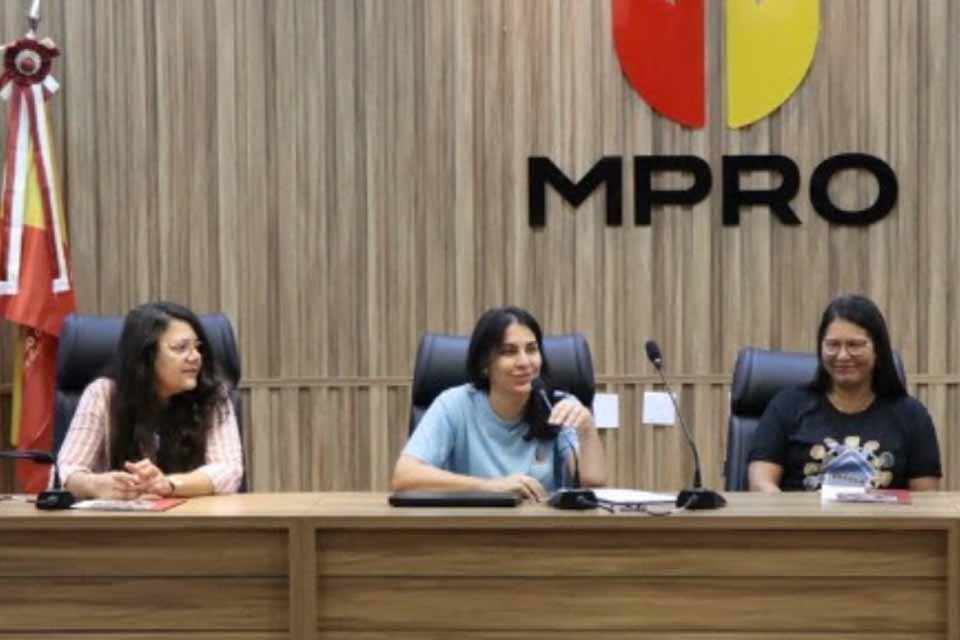 Ministério Público de Rondônia promove formação para combater evasão escolar em Porto Velho