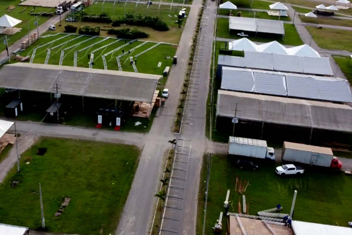 Serviços de infraestrutura garantem segurança e mobilidade para 13ª Rondônia Rural Show Internacional
