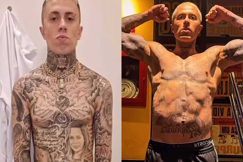 “Era um corpo que não impunha respeito”: MC Daniel nega uso de anabolizantes e mostra evolução física