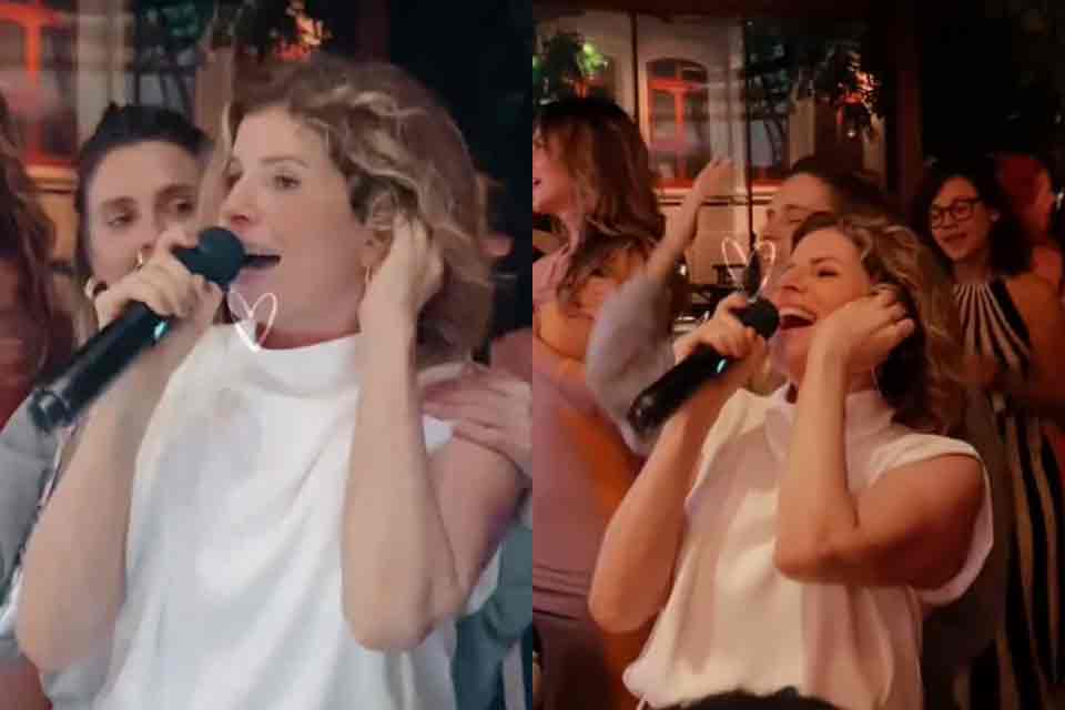 Debora Bloch comemora 62 anos com samba e elenco de “Vale Tudo” em clima de festa