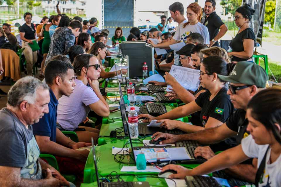 Rondônia Cidadã promoveu mais de 2 mil atendimentos aos moradores do Morar Melhor, em Porto Velho