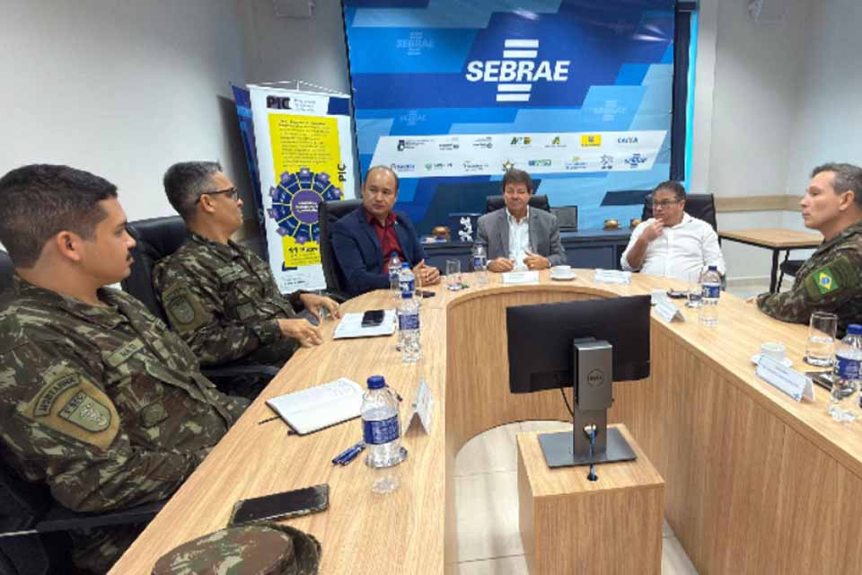 Sebrae RO fortalece parceria com o Exército Brasileiro para capacitação de jovens recrutas
