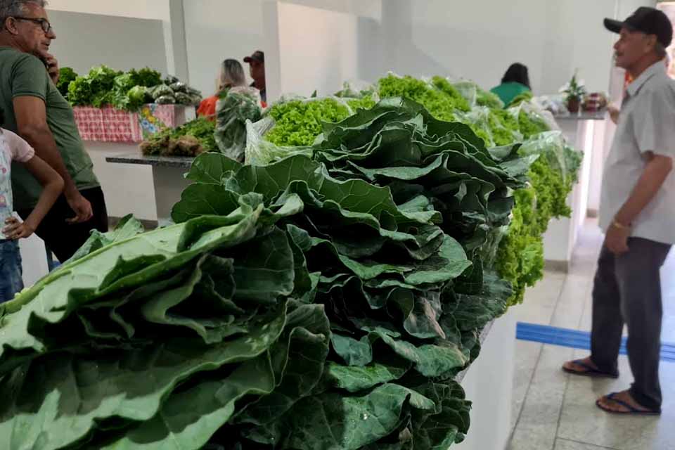 Feirão do Produtor de Jaru reúne mais de 70 agricultores familiares toda quarta-feira e sábado