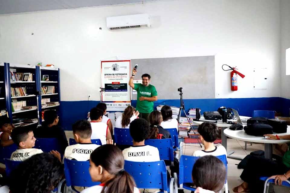 Pontão de Cultura Diversidade Amazônica capacita estudantes de Vilhena 