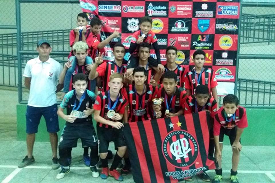 WS Furacão Jaru campeão Sub-13 da 5ª Copa Cooped de Futsal 2019