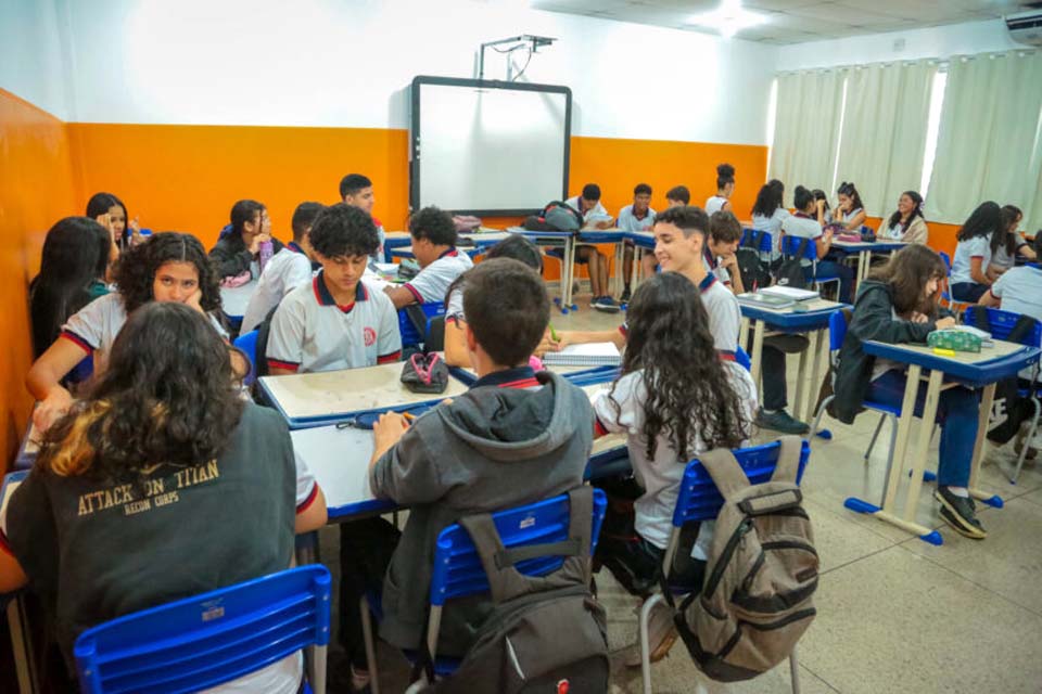 Investimentos em mais de R$ 2,7 bilhões impulsionam qualidade da rede de ensino em Rondônia