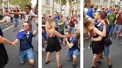 Torcedor da França leva fora após pedido de casamento