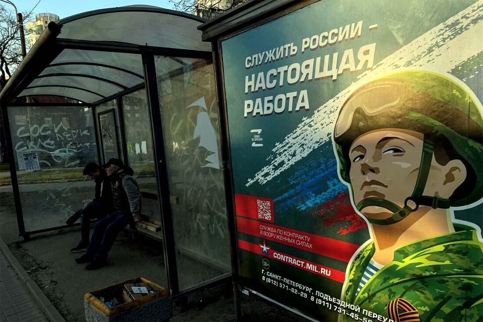 Rússia permite a libertação de assassinos e estupradores para guerra