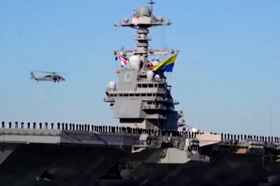 EUA cerca a Venezuela em operação no Caribe que ameaça o governo Maduro