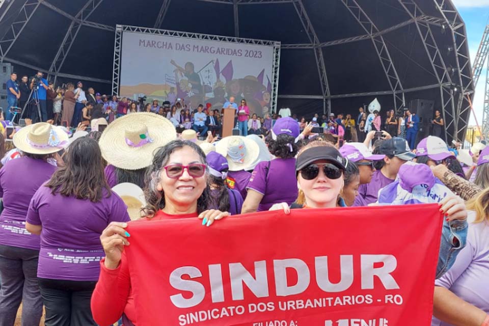 Marcha das Margaridas 2023 Lema: A Mobilização deste ano tem o lema pela reconstrução do Brasil e pelo bem Viver