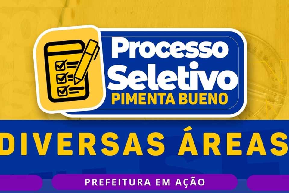 Prefeitura anuncia abertura processo seletivo para contratação temporária de profissionais para diversas áreas 