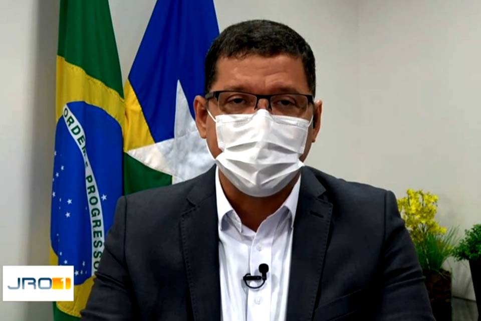 Governador Marcos Rocha anuncia retorno das aulas presenciais em Rondônia no próximo dia 9 de agosto