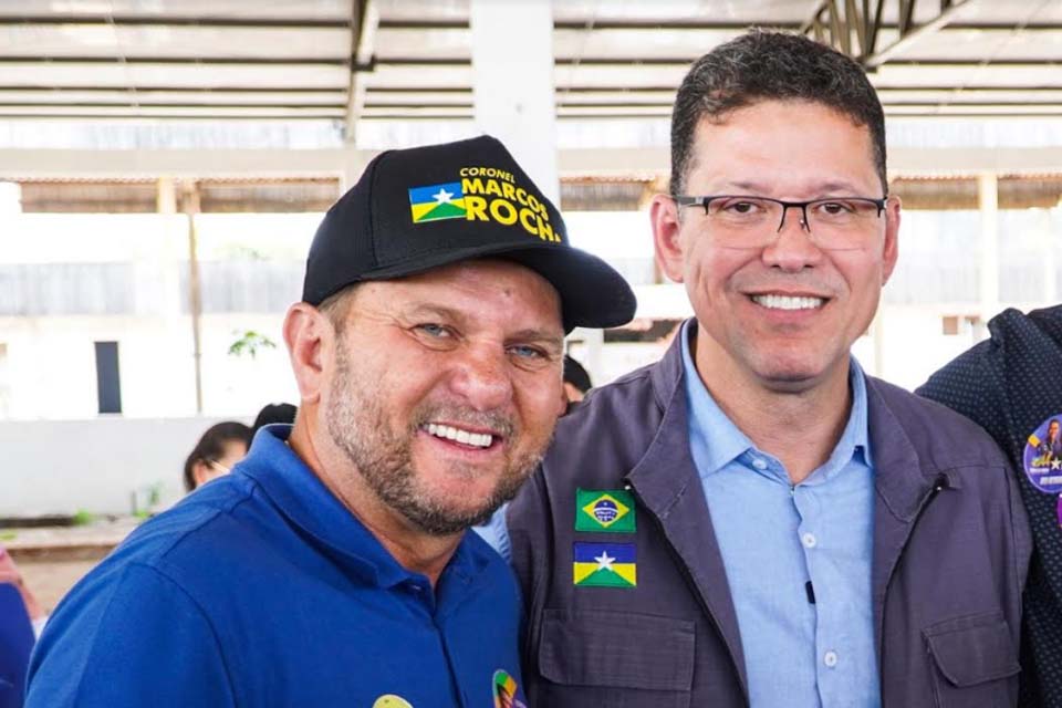 Governador Marcos Rocha diz que deputado Cirone Deiró está ajudando Rondônia crescer