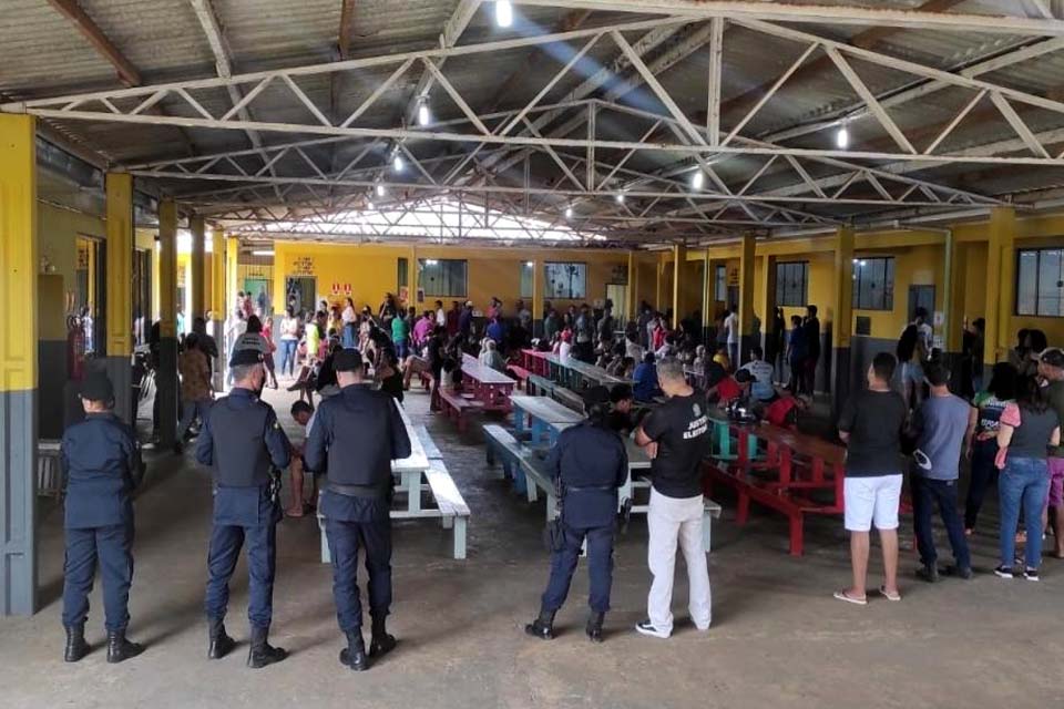 Com mais de 3 mil policiais militares PM garante a ordem pública no pleito eleitoral em Rondônia