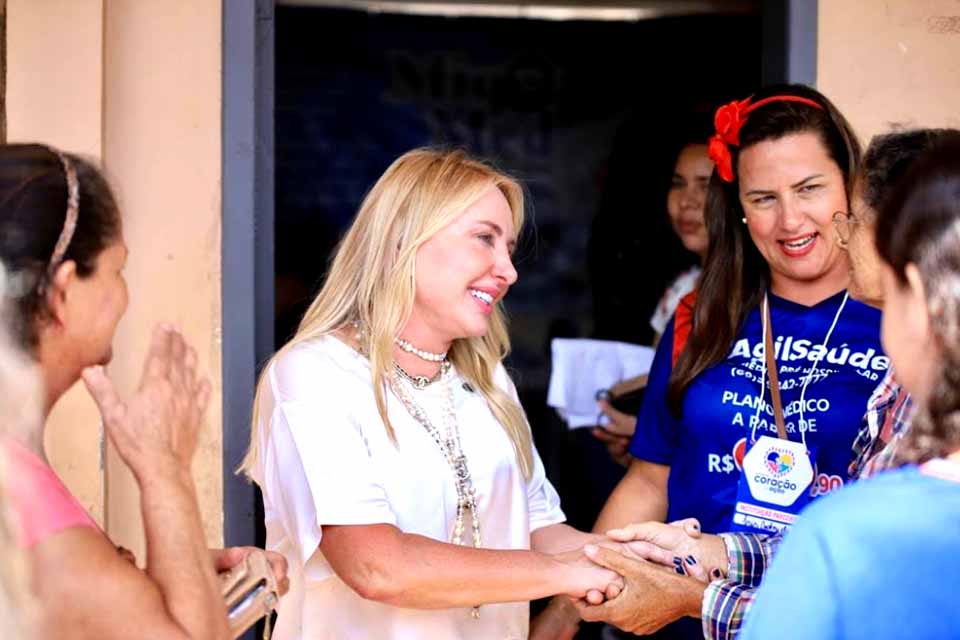 Ieda Chaves mobiliza parceiros e voluntários e promove “Coração em Ação” em Itapuã do Oeste